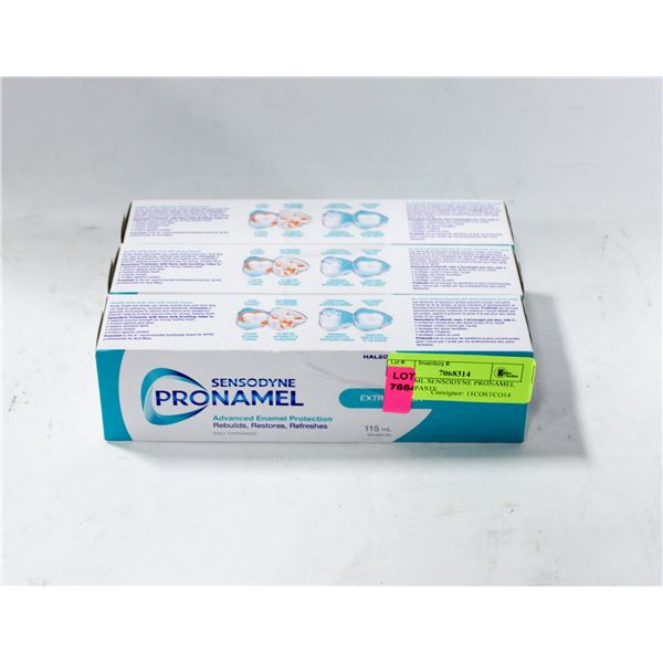 3 X 115ML SENSODYNE PRONAMEL TOOTHPASTE
