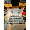 Image 3 : Storage container, 4 drawers and top opens, full of misc screws nails pins too much to mention