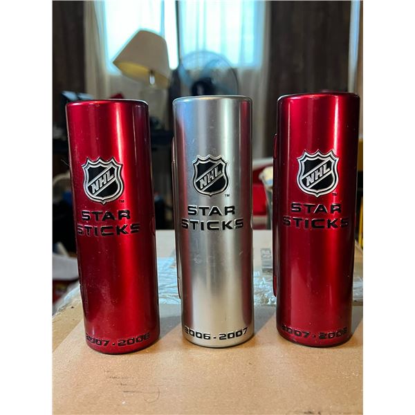 McDonalds Promotional mini hockey sticks