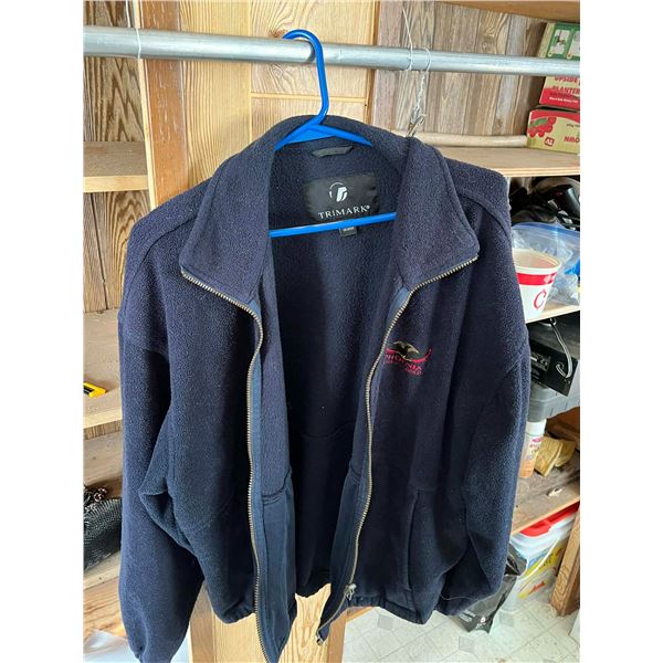 Trimark sm Fleece Jacket and GWG Jeans