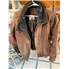 Image 1 : Mens Medium Thinsulate leather jacket with removable lining