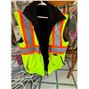 Image 1 : Fleece lined Safety vest Large