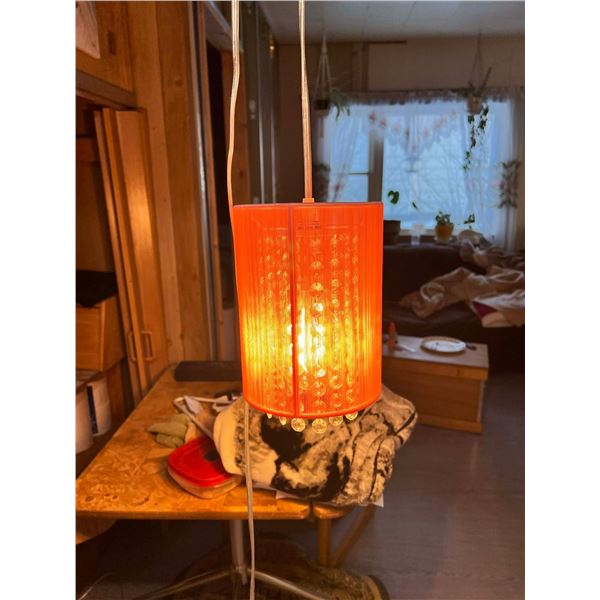 Hanging Chandelier light 12 ft cord