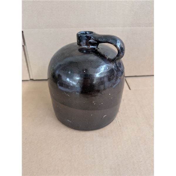 Vintage Stoneware Jug (hand Made, No markings)