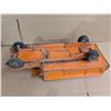 Image 5 : Vintage Orange Toy Dump Truck (Lincoln Toys, Made in Canada)