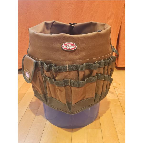 New "Bucket Boss" Tool Organizer w/ 5 gal Pail