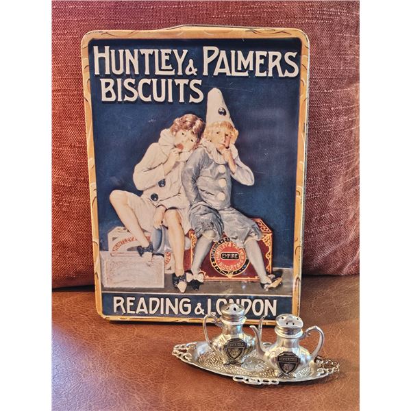 English Biscuit Tin & S&P Décor
