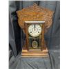 Image 1 : Vintage WM.L.Gilbert Clock Co. Wood Wall Clock 23"x14"x4"