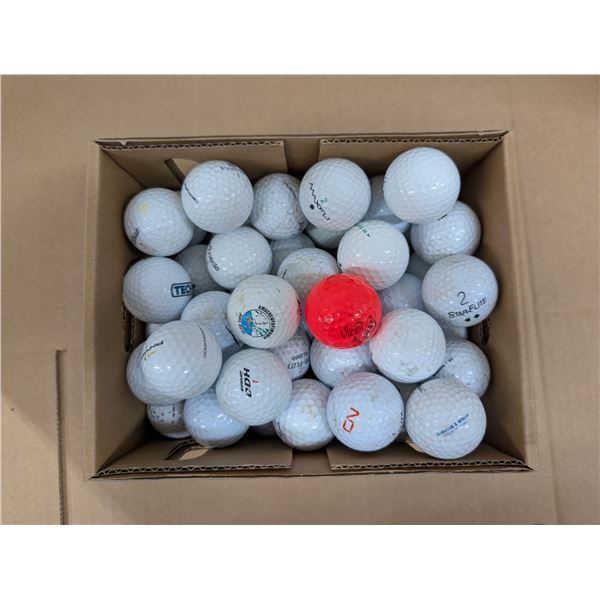 Box full of (45) Golf Balls