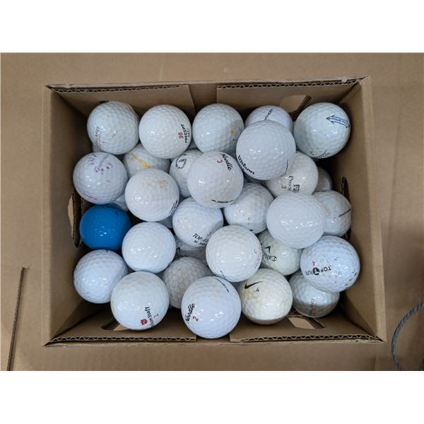 Box full of (45) Golf Balls