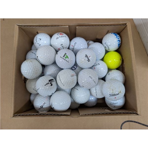 Box full of (45) Golf Balls