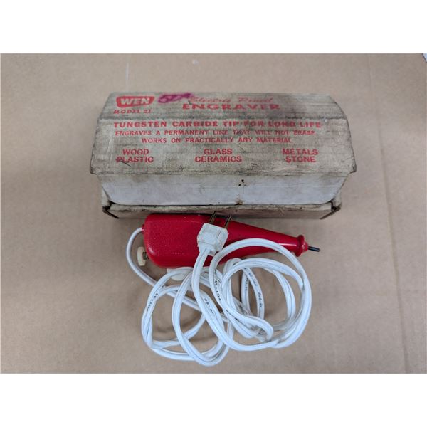 Bag w/ (2) Electric Engravers