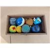 Image 1 : Box w/ Hacky Sacks and (1) Rubber Ball