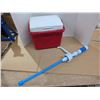 Image 1 : Coleman Cooler w/ Clover Water Pump