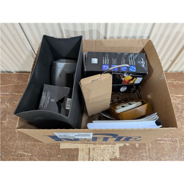 Box of Misc. Household Items as Shown