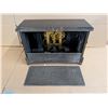 Image 4 : Vintage Sessions Stand Clock w/ Wind Up (Not working) 14"x10"x6"