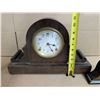 Image 2 : (2) Vintage Wood Stand Clocks 11"-5"