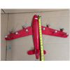 Image 2 : Plane Design Metal Coat Rack 25"x18"