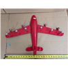 Image 3 : Plane Design Metal Coat Rack 25"x18"
