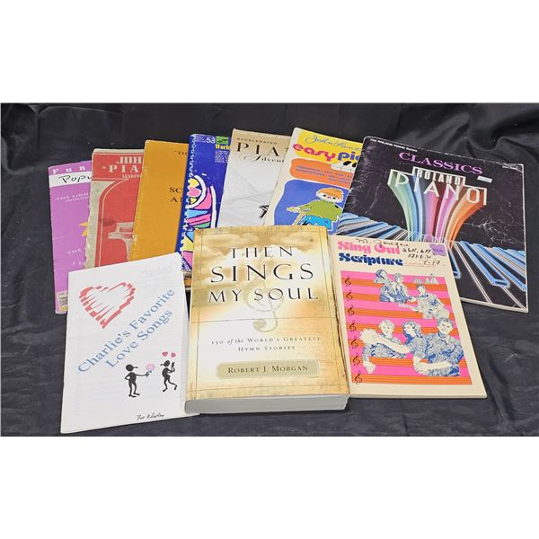 Lot of Assorted Song Books (Piano, Hymn's etc.)