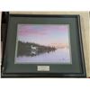 Image 1 : Lonley lake by glen scrimshaw print picture-227/999-26" by 22"
