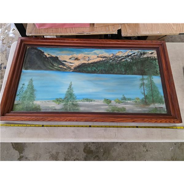 Painting in a fram-45" by 25"