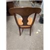 Image 3 : Set of Wooden Chairs (1) Missing Back Piece Marked #TRG-11