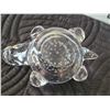 Image 3 : Vtg. Blown bubble art glass sea turtle paper weight.