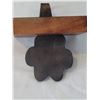 Image 5 : Cast iron rooster key rack & dog paw leash/ stocking shelf sitter.