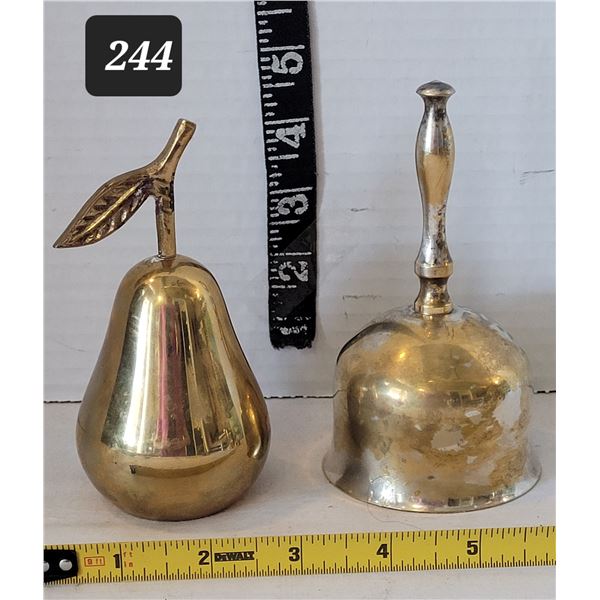 Brass & silver bells.