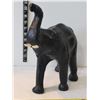 Image 2 : Leather wrapped black elephant.