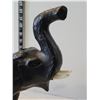 Image 5 : Leather wrapped black elephant.