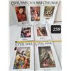 Image 1 : Collector Marvel (2007-2008) Civil War Chronicles # 2,3,4,7,8,9,10 comics.