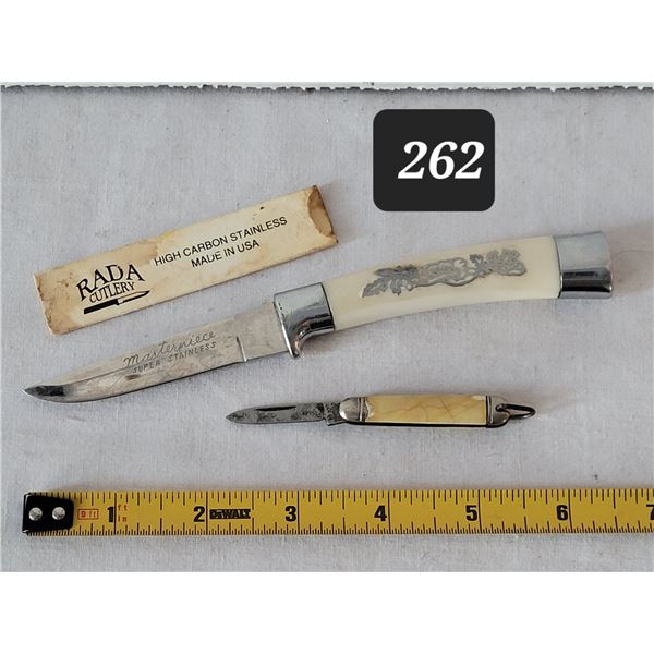 Royal Brand carbon stainless knife,#30 Shefield pocket knife.