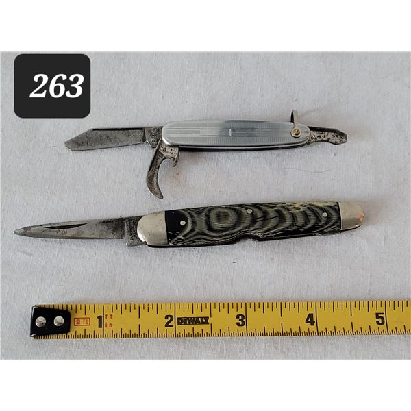 Vtg. Humphreys Radiant & Richard Sheffields pocket knives.