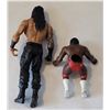 Image 2 : Mattel WWE 2013 Roman Reigns action figure & vtg. 1985 WWF Junk Yard Dog thumb wrestler.