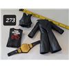 Image 1 : WWE Mattel wrestler accessories.