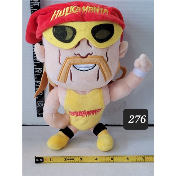 WWE  Hulkamania Hulk Hogan  WM exclusive plush figure.