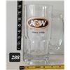Image 1 : Vintage largest 8” tall A&W thumb rest mug.