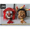 Image 1 : Rare 1960's-'70's original spitting, Laffun Jester & clown. Peter Figuren, Bibi products. Made in Ko