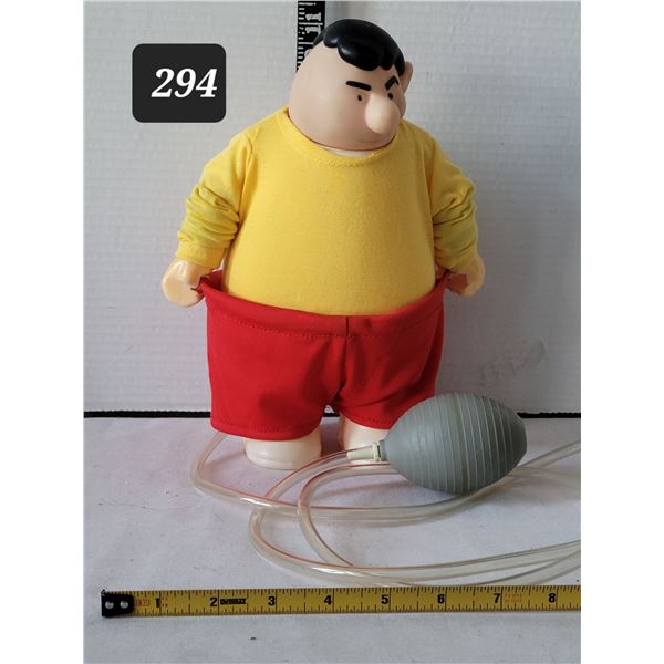 1980's Gemmy Mr. C. More Bunz. Novelty pump action mooning toy.