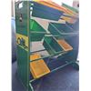 Image 3 : John Deere KidKraft toy shelf. 4 shelves, 3 lg. & 7 small buckets.