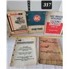 Image 1 : Assorted Vtg. Tune up spec & parts catalogues.