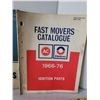 Image 4 : Assorted Vtg. Tune up spec & parts catalogues.