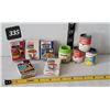 Image 1 : Vtg. Small miniature cereal boxes & canned goods