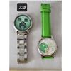 Image 1 : Official Minecraft & M&M watches.