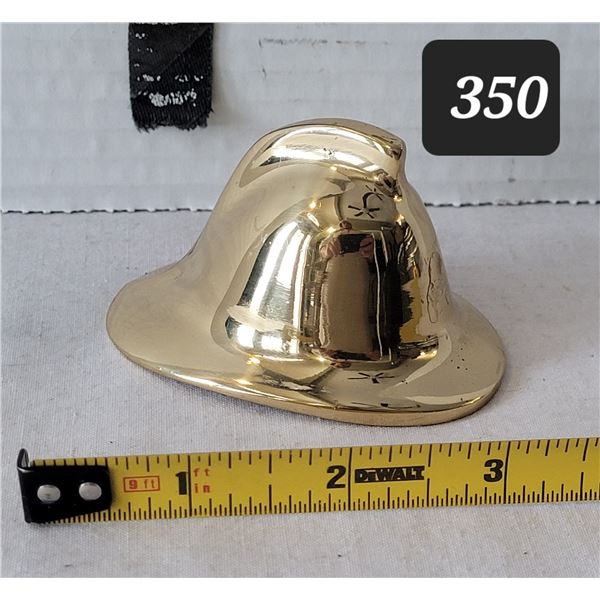 Solid brass  Fireman Helmet