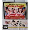 Image 1 : Framed 1998 Marilyn Monroe Cinema scope movie poster & playing cards.