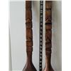 Image 5 : 1970's wood fork & spoon wall decor. Made in Philippines, 28”