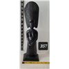 Image 1 : African ebony wood carved statue
